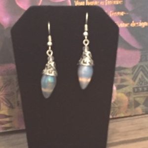Moonstone Dashing Retro Woman Huggie Long Earrings 3 for $20